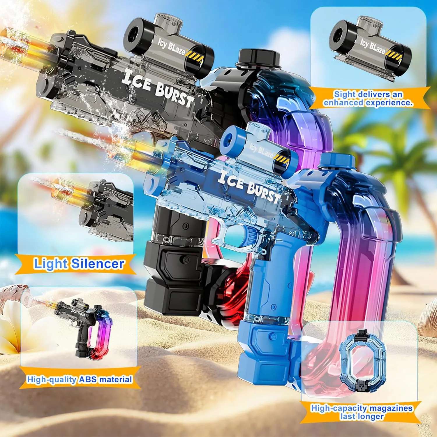 Ice Burst - Ice Flame Double Gun 3